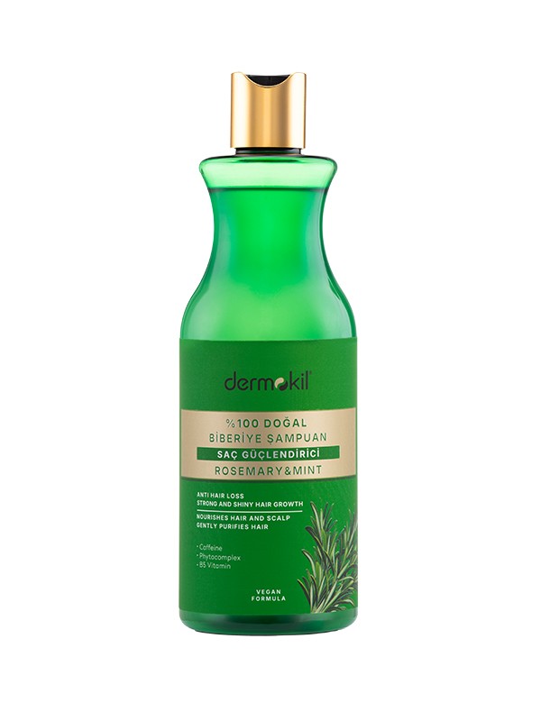 %100 Doğal Biberiye Saç Güçlendirici Şampuan 400 ml