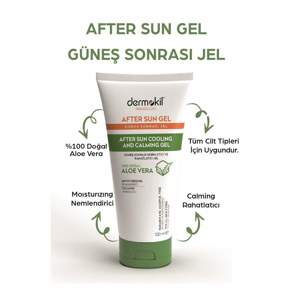 After Sun Sun Gel-Sun Post-Sun Following and Relaxing Gel 100 ml