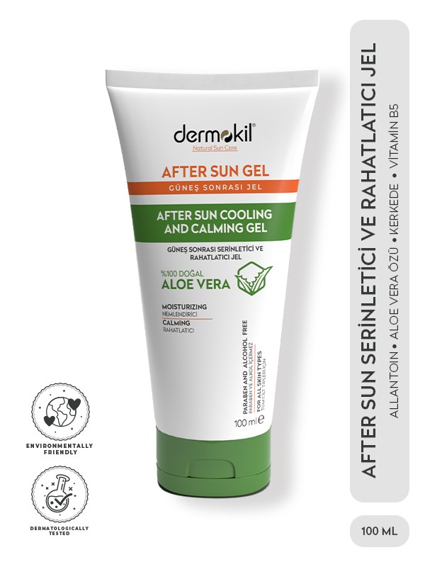 After Sun Gel-Güneş Sonrası Serinletici ve Rahatlatıcı Jel 100 ml