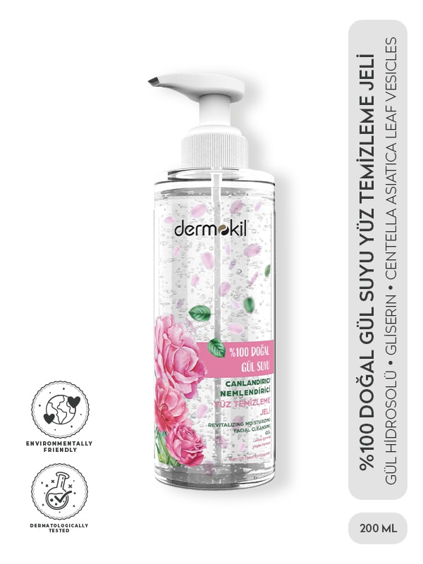 %100 Doğal Gül Suyu Cilt Bakım Seti