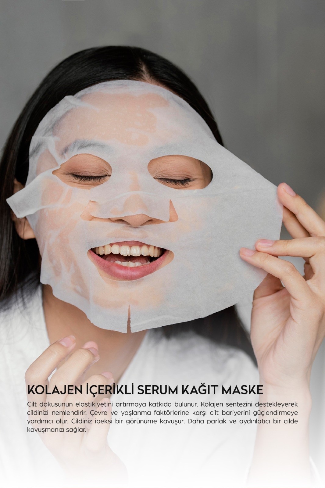 DERMOKİL Kolajen Serum Kağıt Maske 28 gr