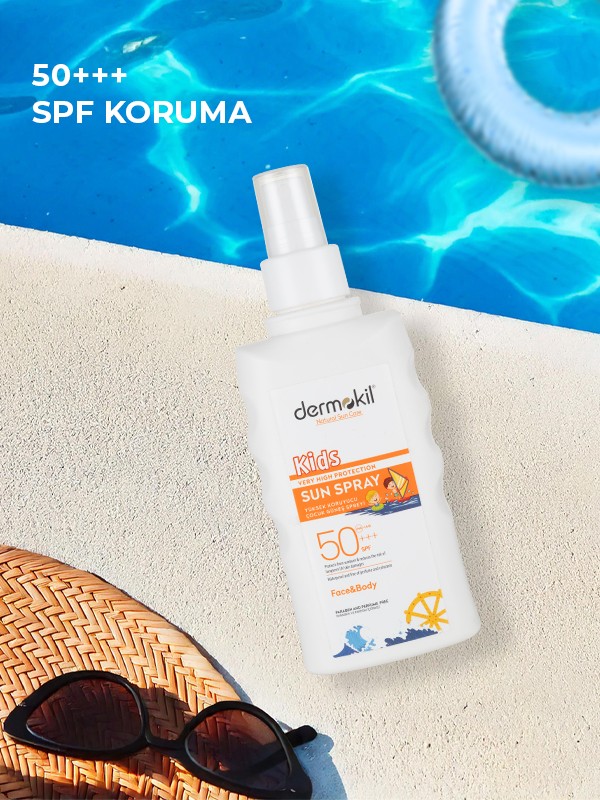 50+++SPF Yüksek Koruyucu Çocuk Güneş Spreyi 200 ml