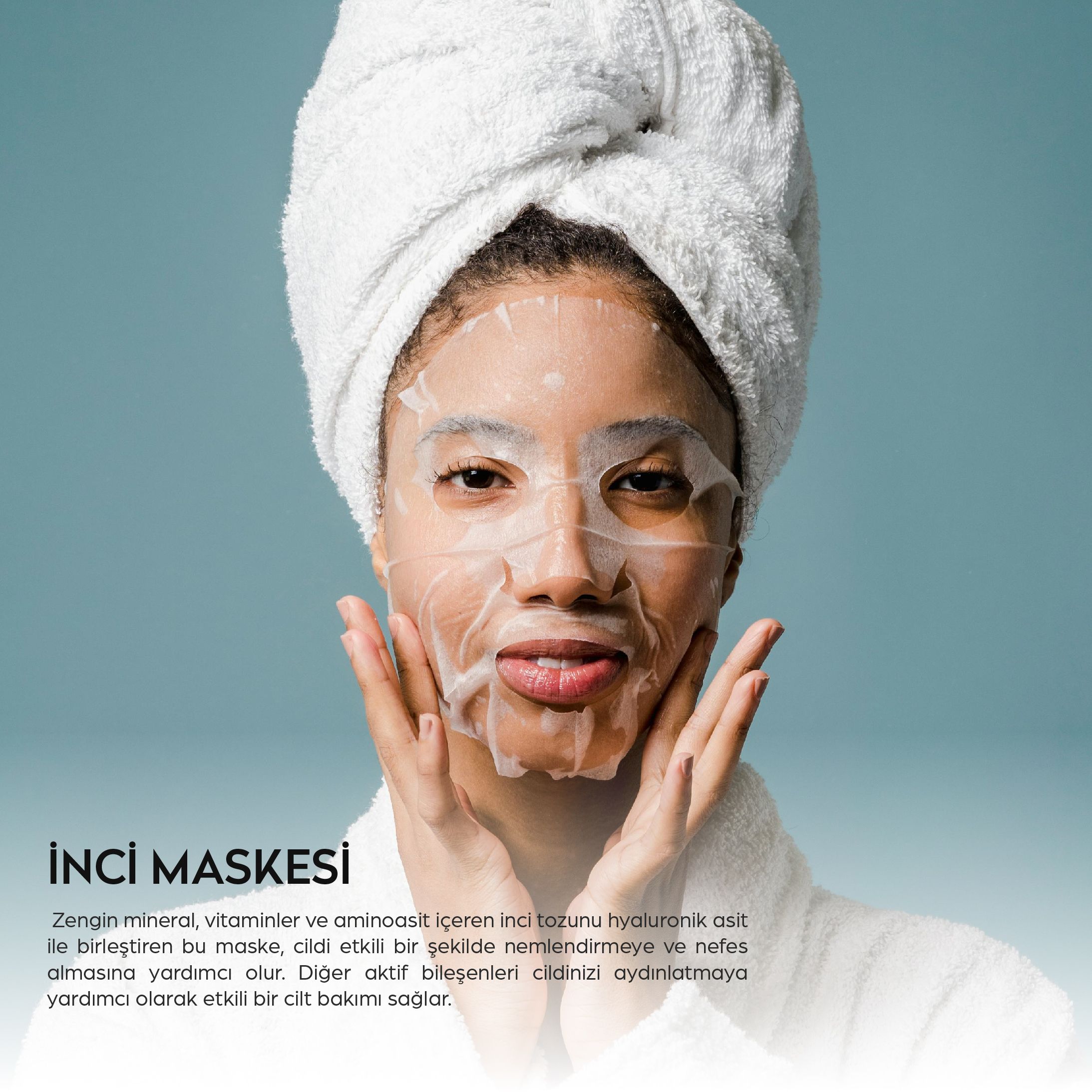 İnci Maskesi (Hassas Ciltler için) 20 gr 