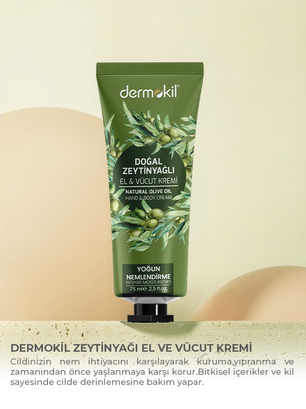 Olive Oil Hand and Body Cream 75 ml