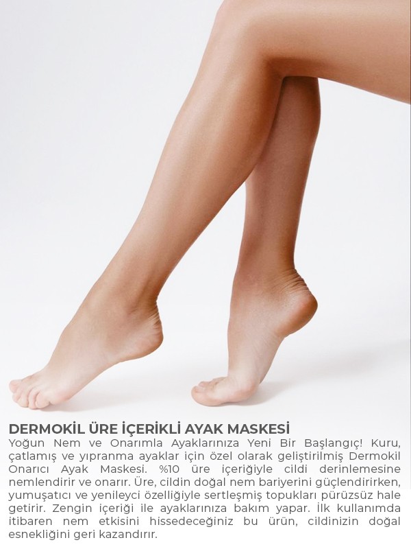 Topuk Çatlak Bakımı & Nemlendirici Ayak Maskesi %10 Üre