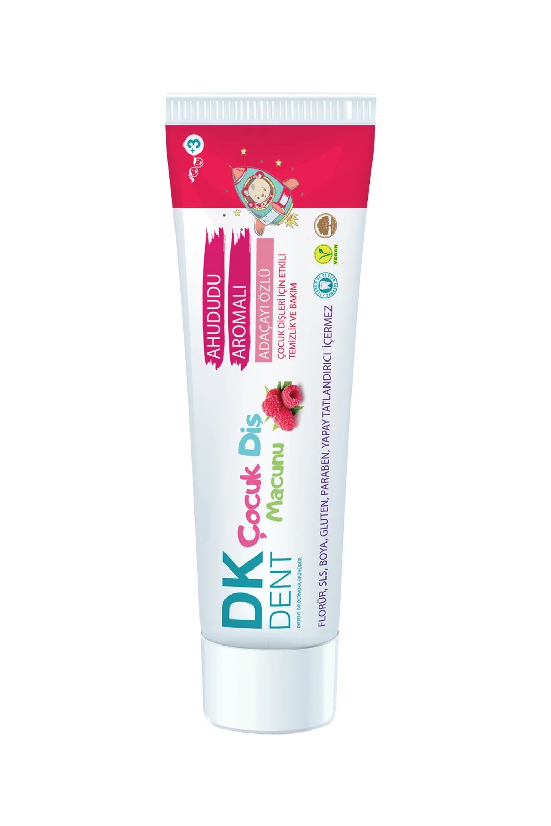Ahududu Aromalı Çocuk Diş Macunu 50 ml