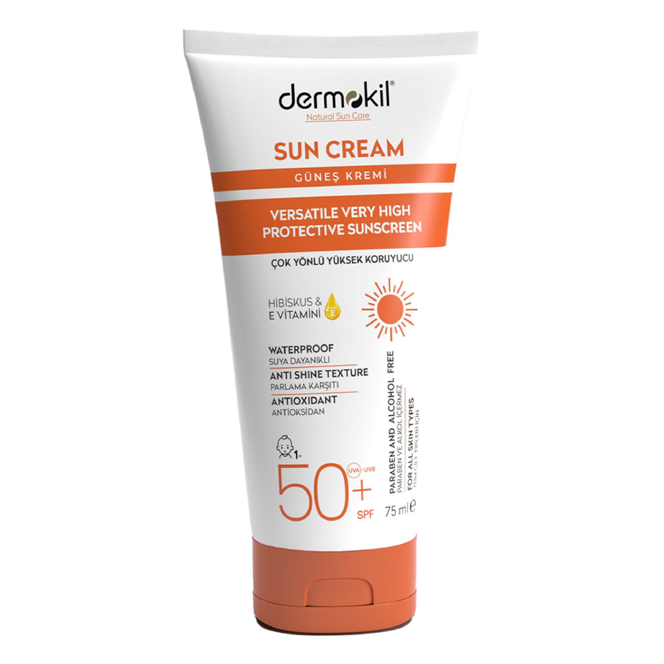 Sun Cream-Multicultural High Protector Sun Cream50 SPF 75 ml