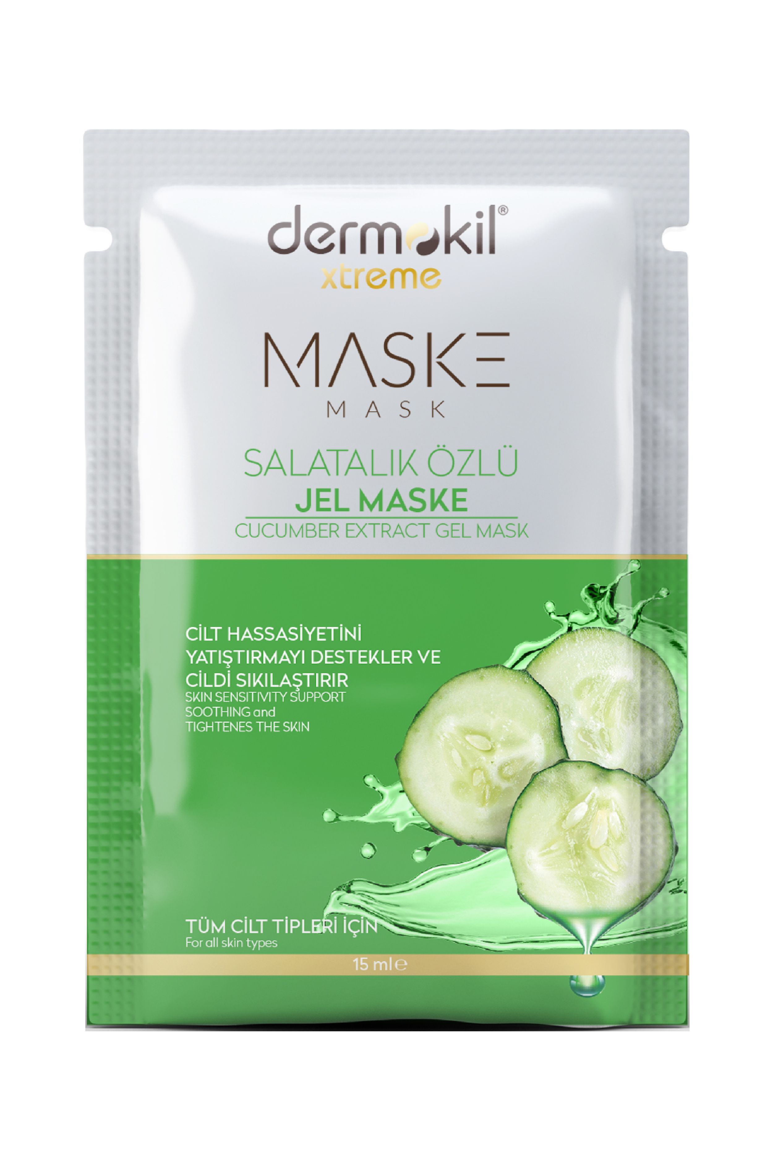 Cucumber Extract Gel Facial Mask 15 ml