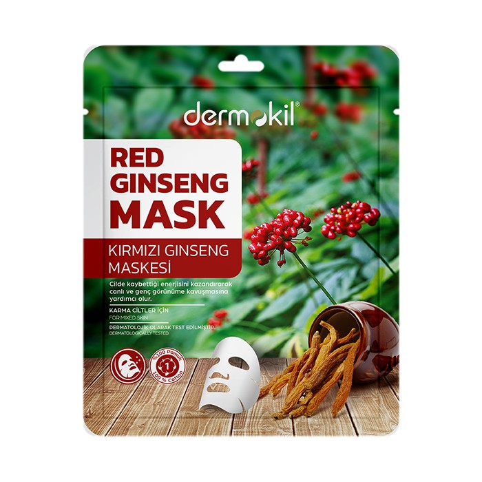 Kırmızı Ginseng Maskesi (Karma Ciltler için) 20 gr