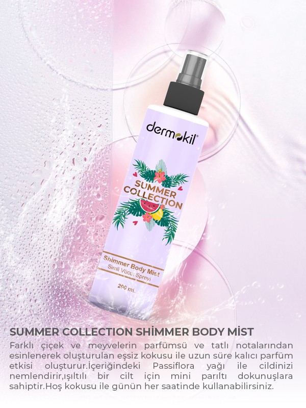 Summer Collectıon Shimmer Body Mist 200 ml