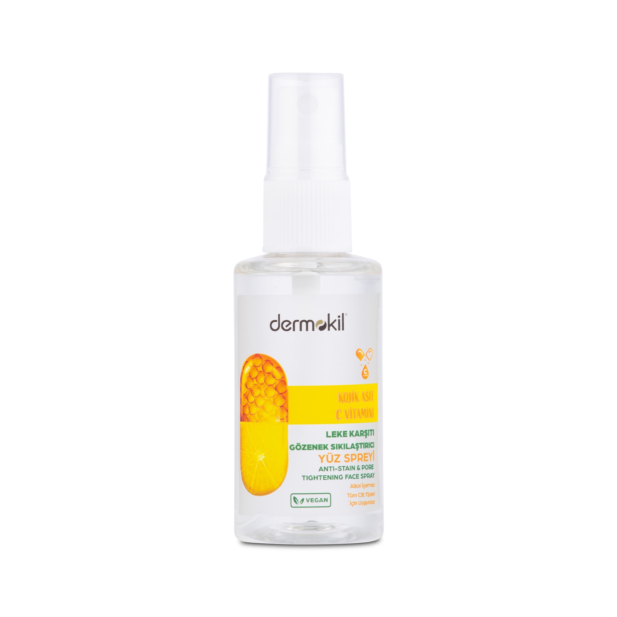 Kojik Asit C Vitamini Leke Karşıtı Yüz Spreyi 50 ml