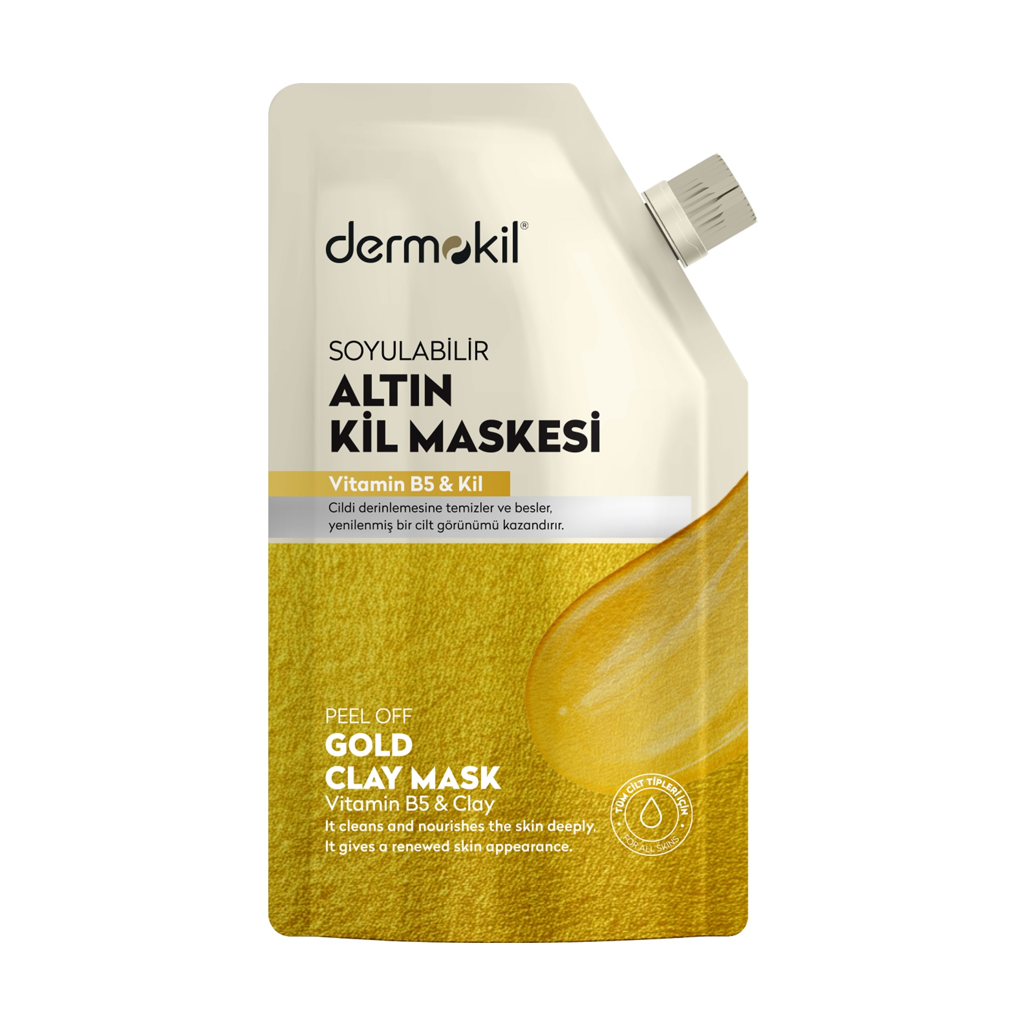 Gold Soyulabilir Doypack Maske 30 ml