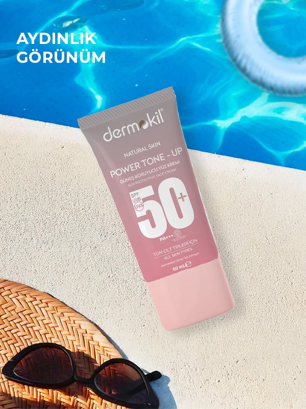 Power Tone-Up Güneş Koruyucu Yüz Kremi 50+Spf