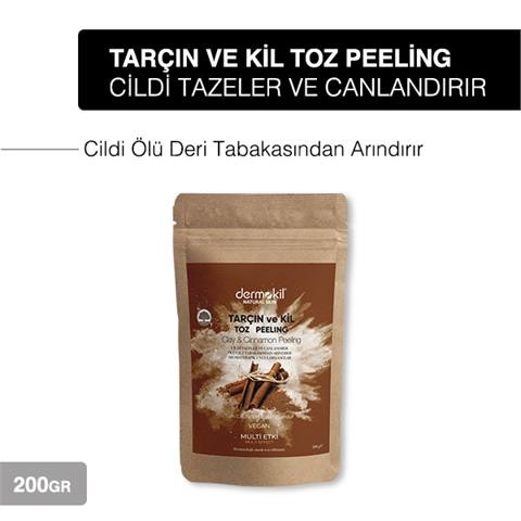 Natural Skin Tarçın & Kil Toz Peeling 200 ml