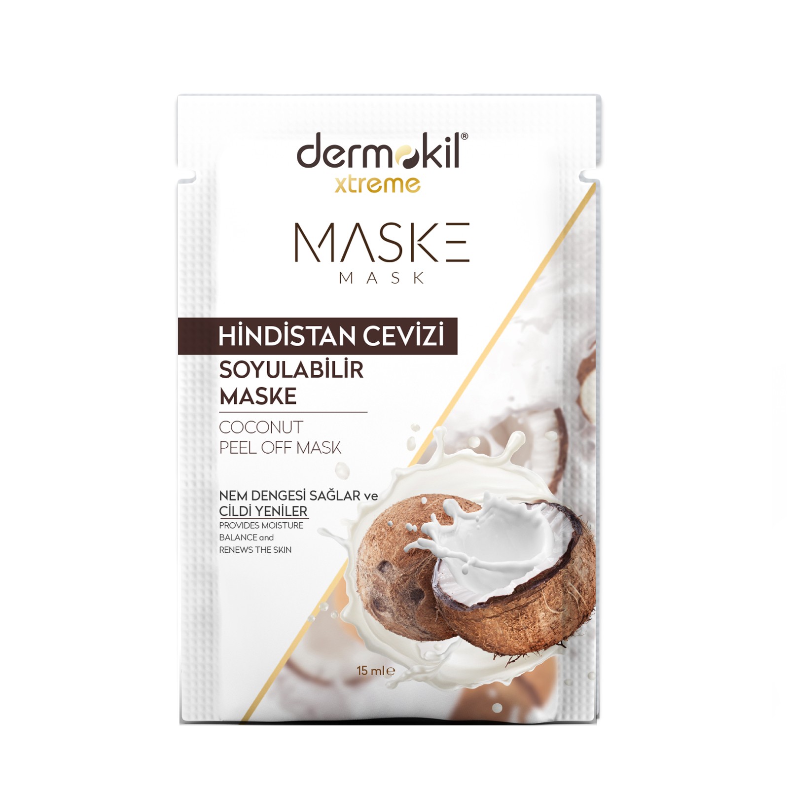 Coconut Peeling Facial Mask 15 ml