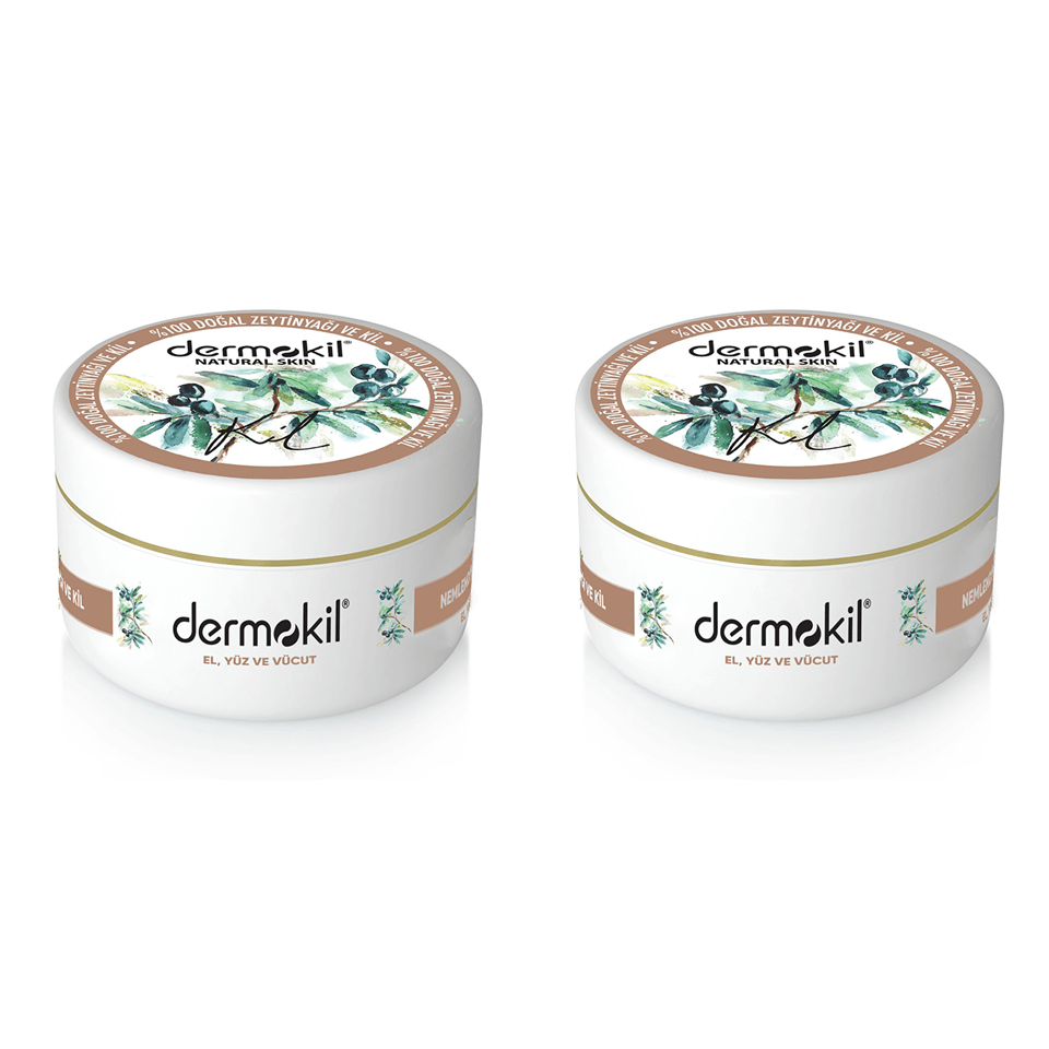 Dermokil El ve Yüz Kremi Zeytinyağı 300 ml 2'li Set