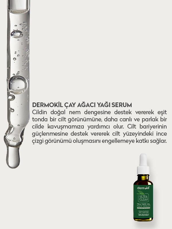 Çay Ağacı Yağı Yüz Serumu 30 ml