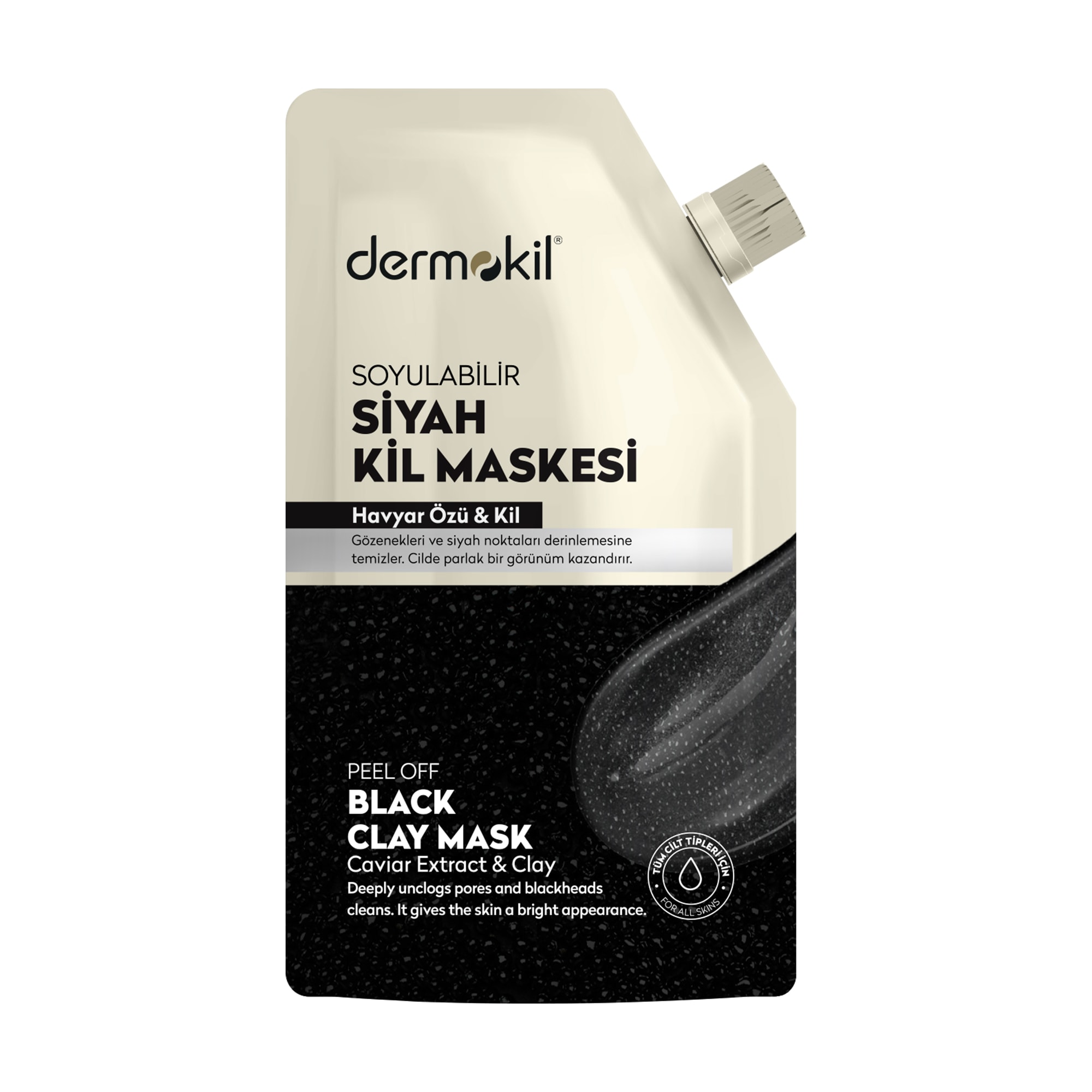 Siyah Havyar Özlü Soyulabilir Doypack Maske 30 ml