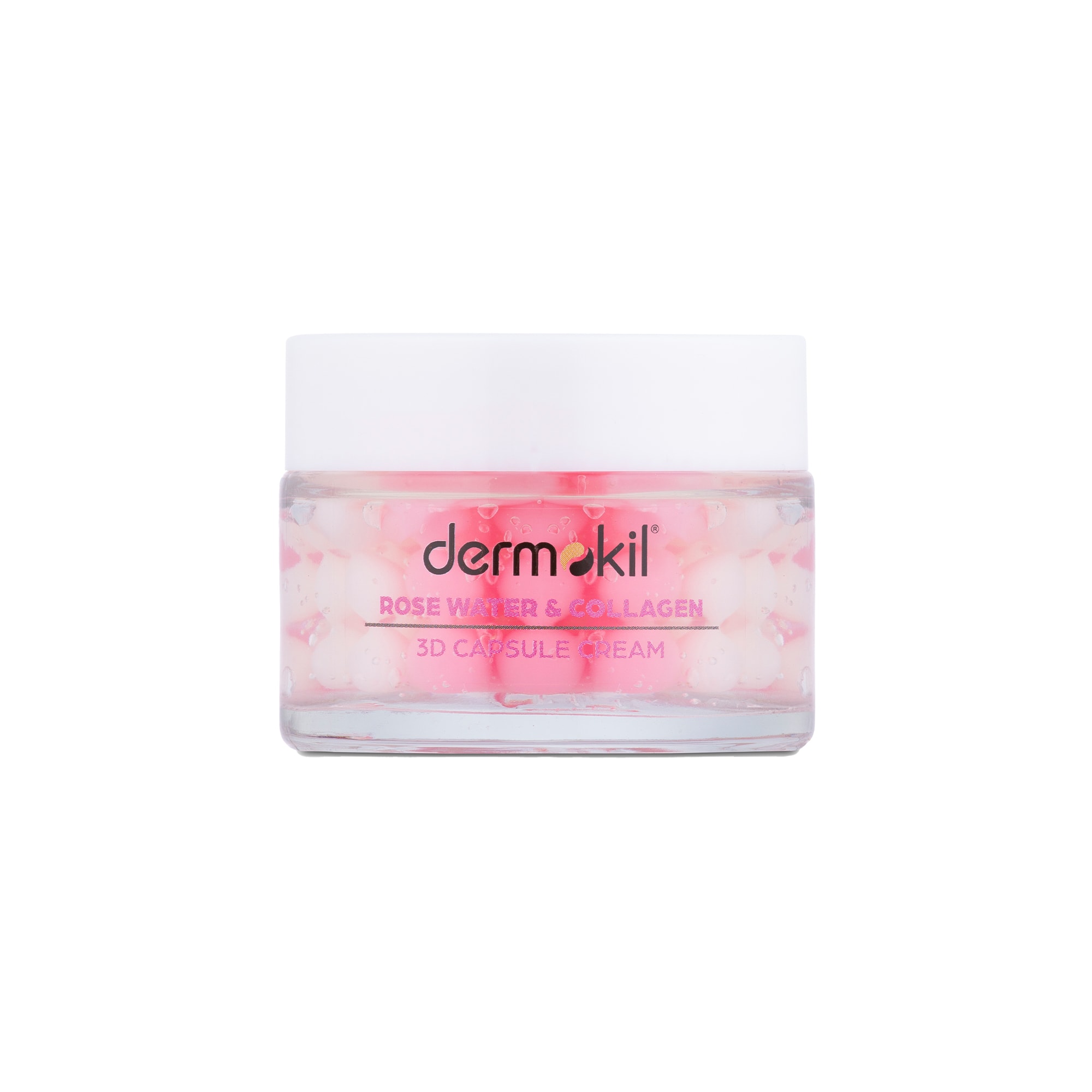 % 100 Doğal Gül Suyu Canlandırıcı Yenileyici 3D Kapsül Krem 50 ml