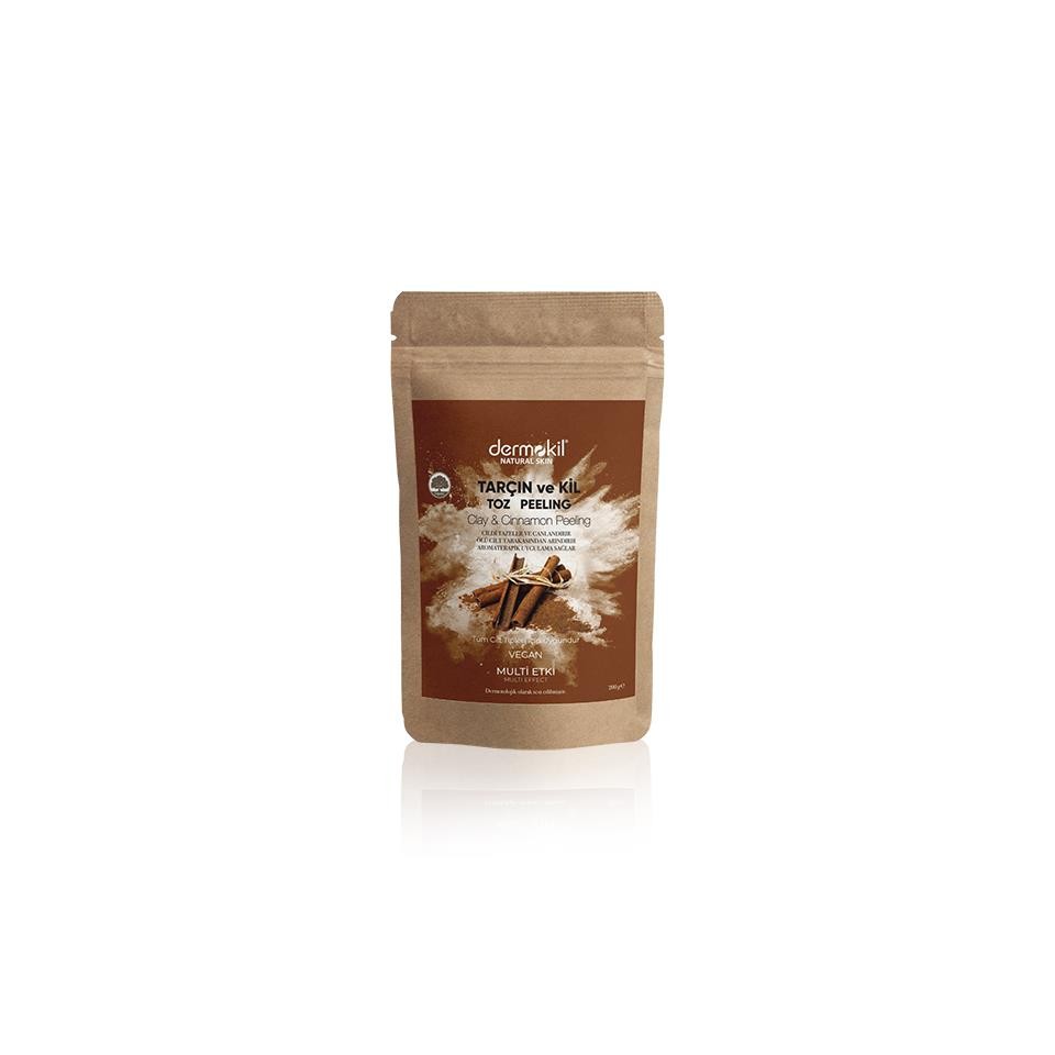 Dermokil Natural Skin Cinnamon & Clay Powder Peeling 200 ml