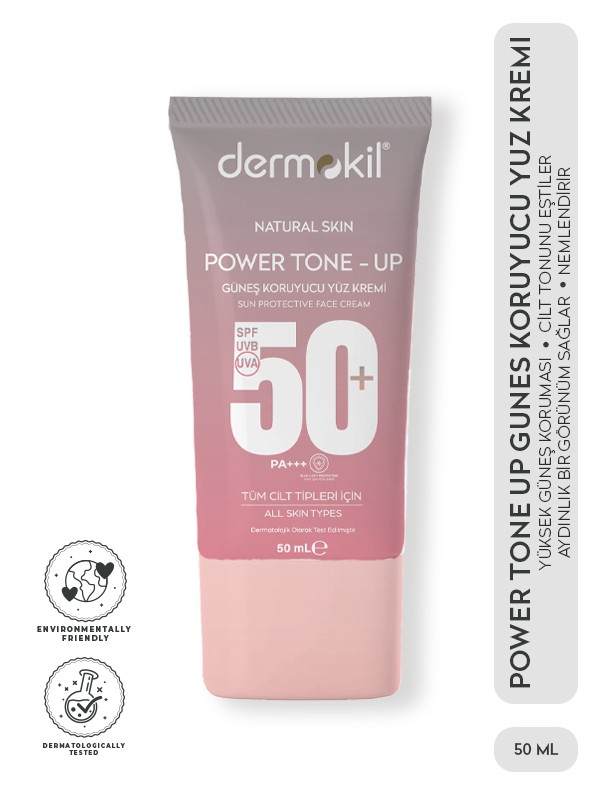 Power Tone-Up Güneş Koruyucu Yüz Kremi 50+Spf