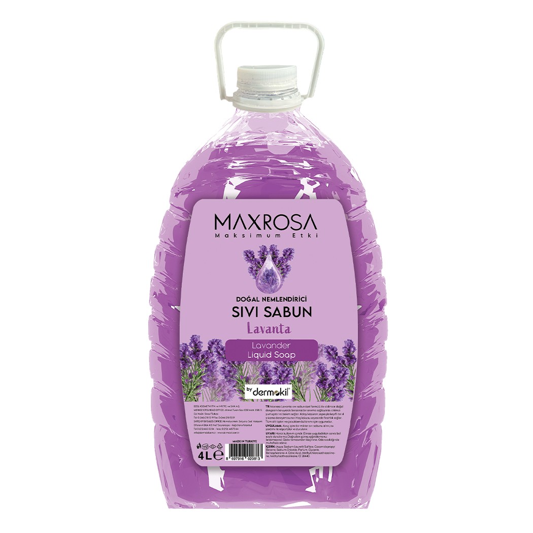 Lavender Flower and Miracle Clay Liquid Soap 4 lt