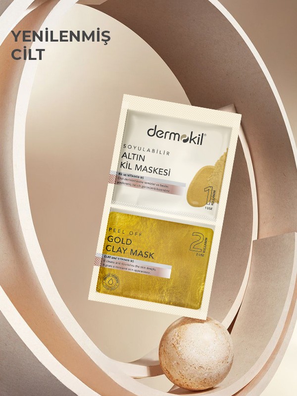 Soyulabilir Altın  Maske 2* 7.5 ml