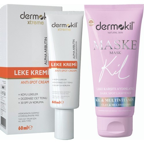 Anti-Spot Leke Kremi ve Leke Karşıtı Aydınlatıcı Maske