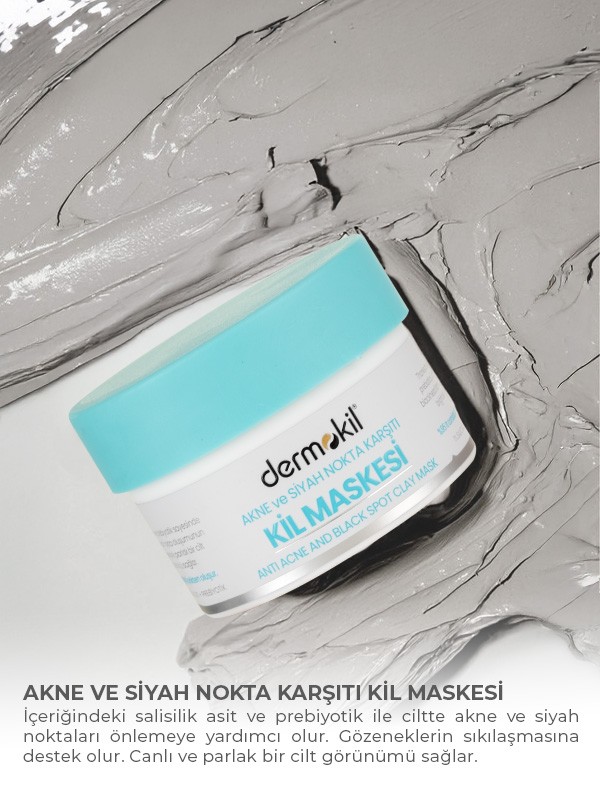 Dermokil Anti-Acne and Blackhead Clay Mask 50 ml