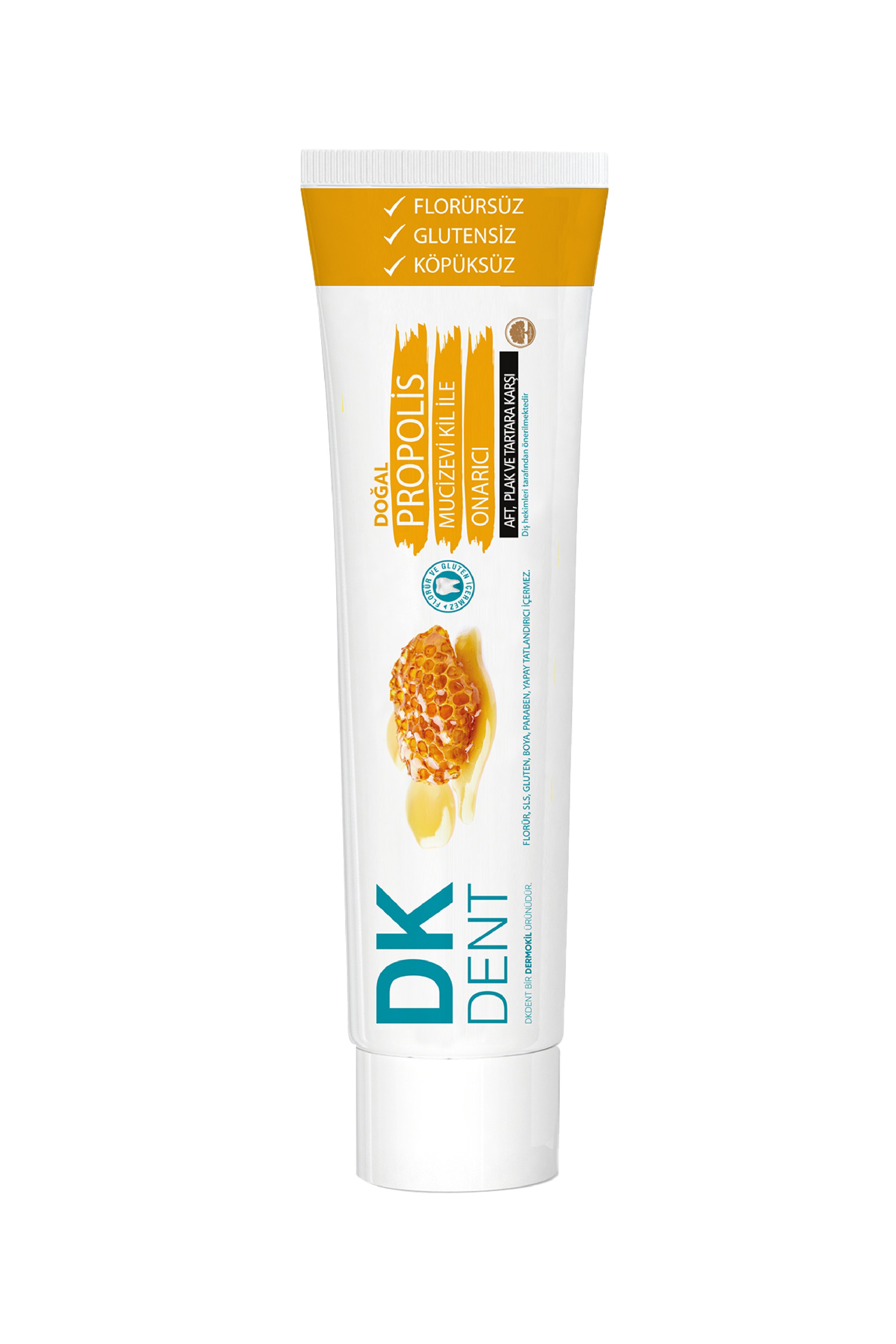 DKDENT PROPOLIS NATURAL DEPTER WITHOUT FLORURUR 75 ML