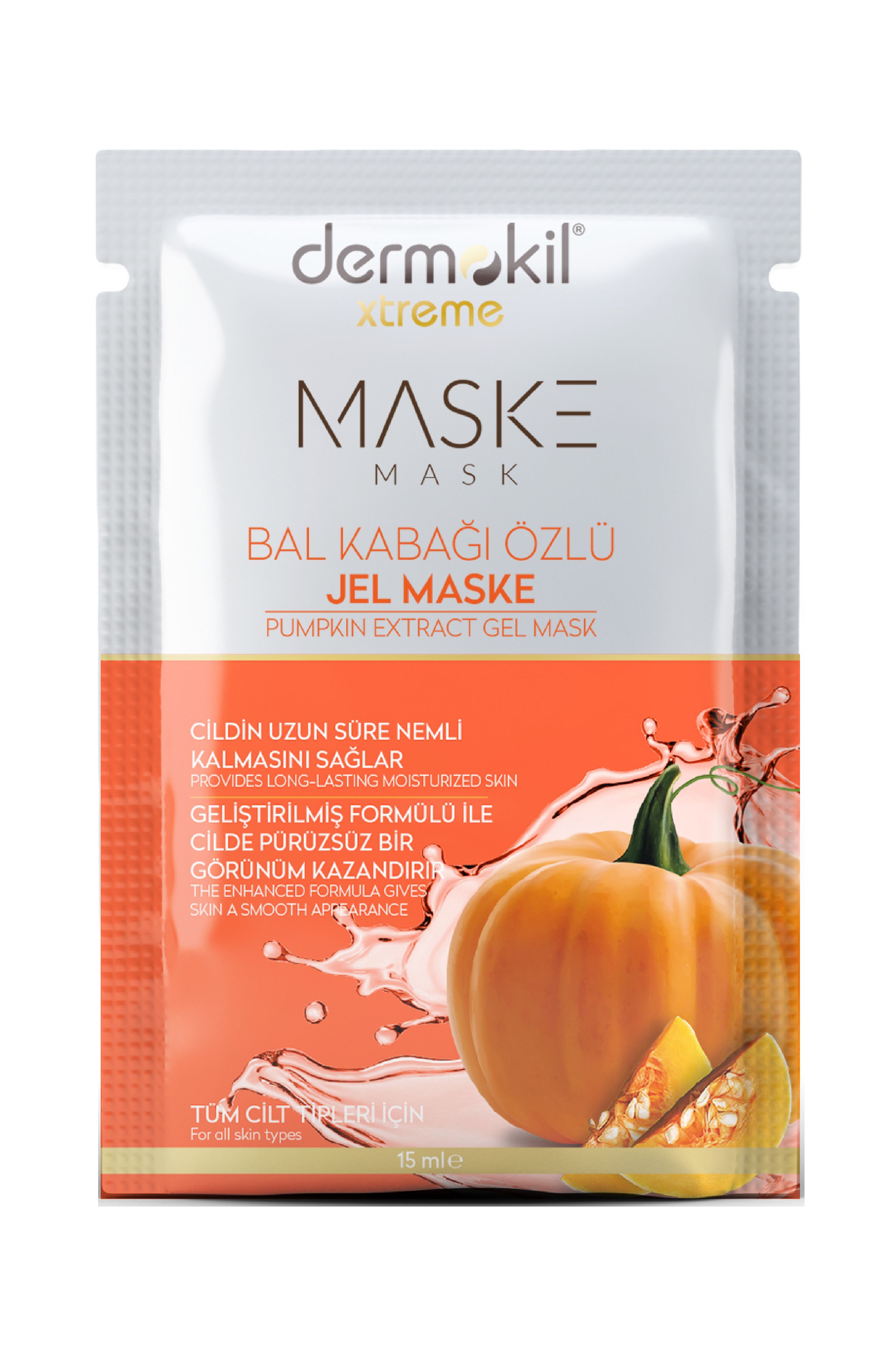 Honey Pumpkin Extraction Gel Facial Mask 15 ml