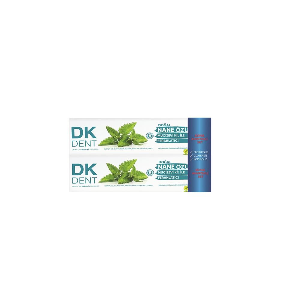 Dk Dent Nane Diş Macunu 75 ml 2'li Set