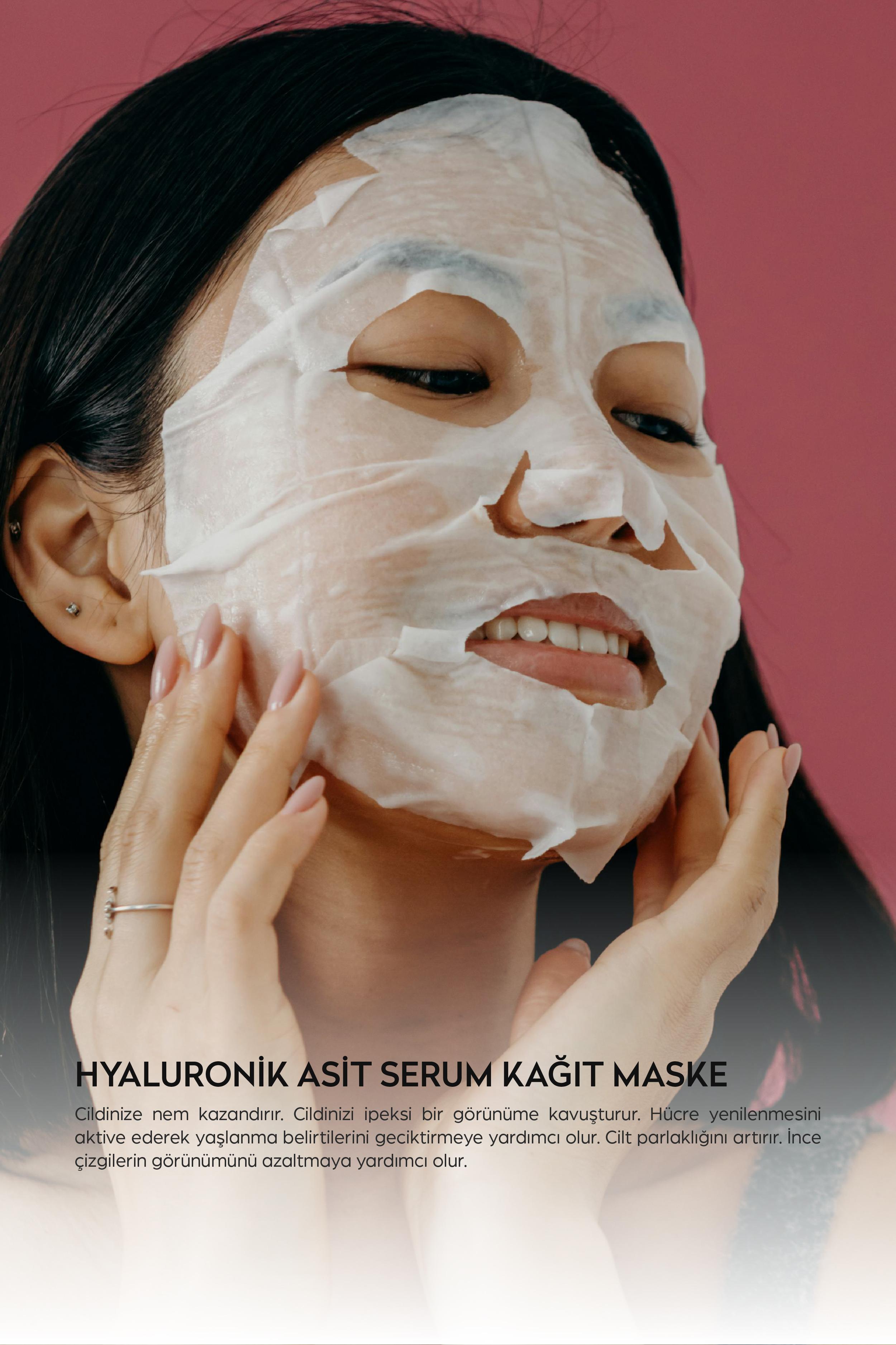 Hyaluronik Asit Serum Kağıt Maske 23 gr