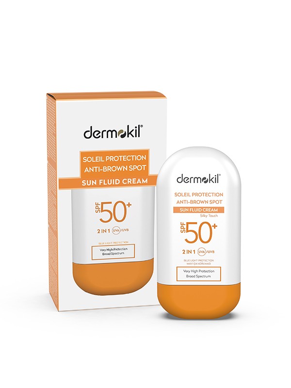 Soleil Protection Anti-Brown Spot Sun Fluid Cream SPF 50 Leke Karşıtı Fluid Güneş Koruyucu
