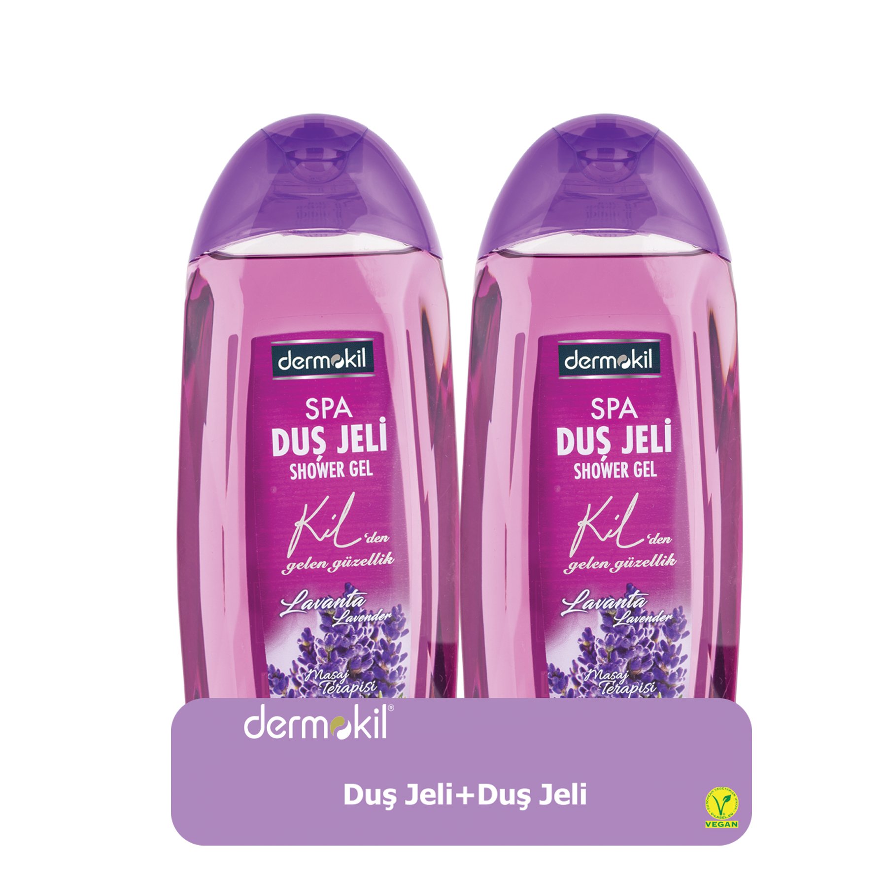 Dermokil Lavanta Duş Jeli 500 ml 2'li Set