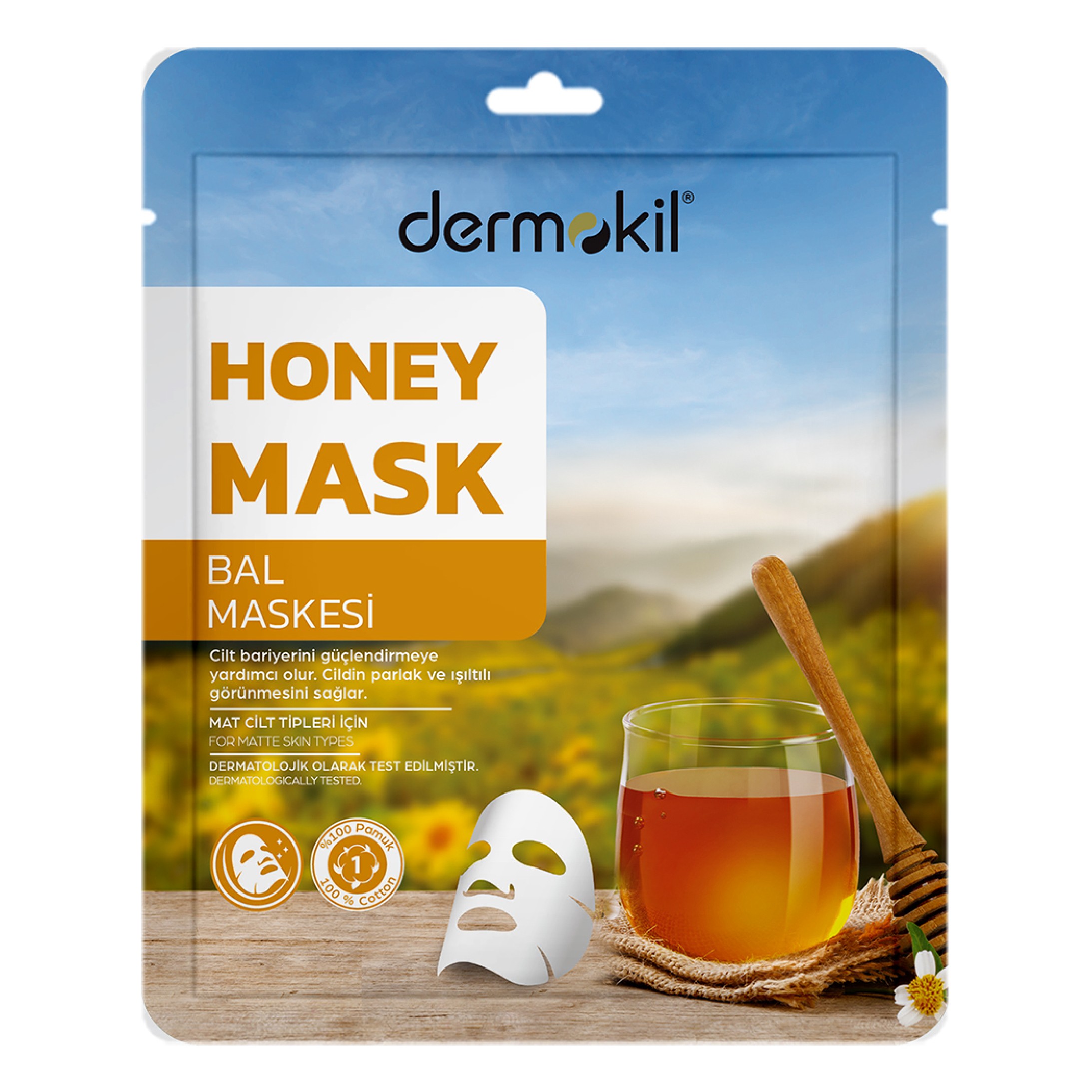 Dermokil Honey Mask (For Matte-Looking Skin) 20 gr