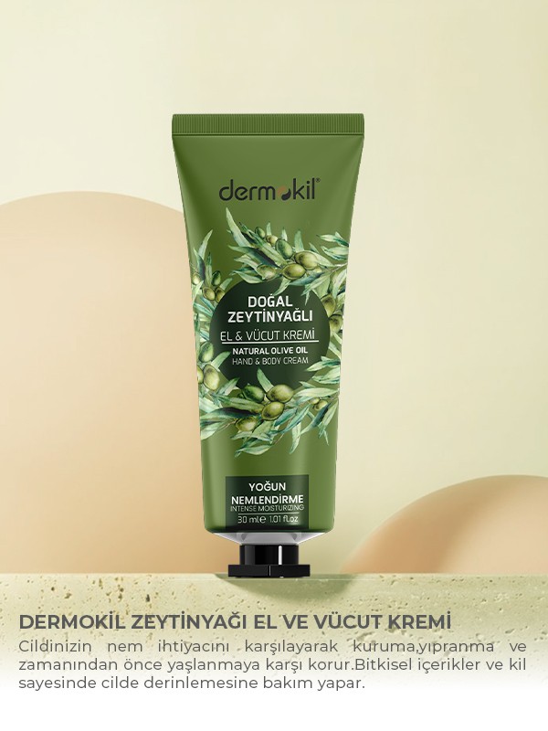 Zeytinyağı El ve Vücut Kremi 30 ml