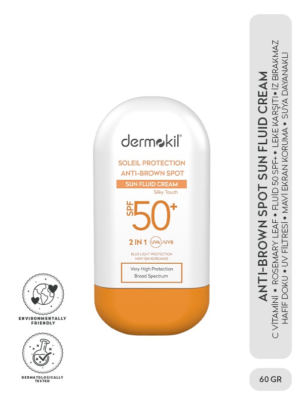 Soleil Protection Anti-Brown Spot Sun Fluid Cream SPF 50 Leke Karşıtı Fluid Güneş Koruyucu