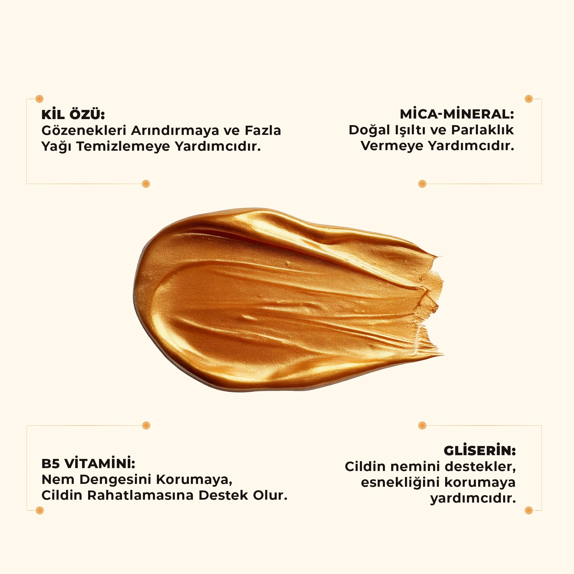 Gold Soyulabilir Doypack Maske 30 ml