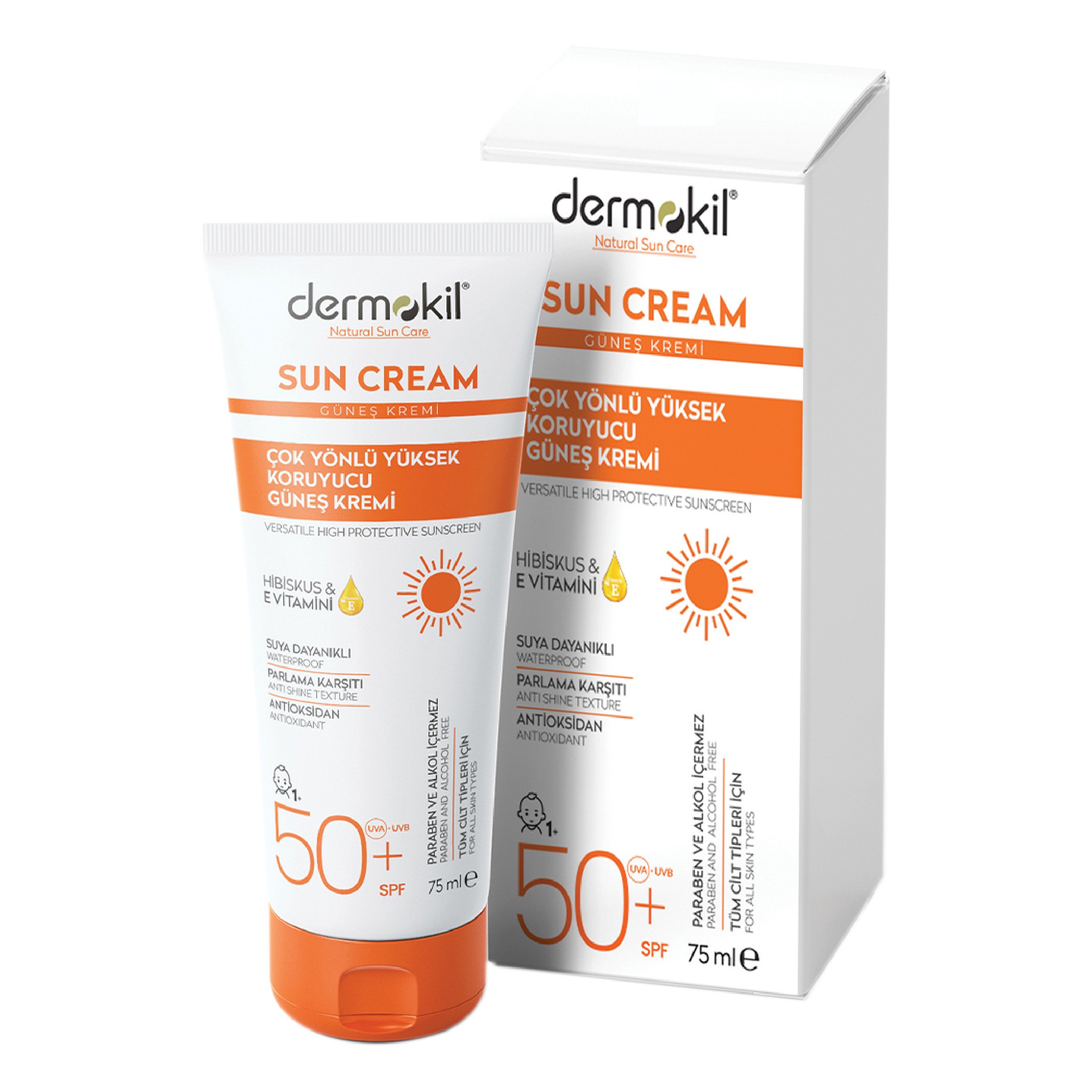 Sun Cream-Multicultural High Protector Sun Cream50 SPF 75 ml