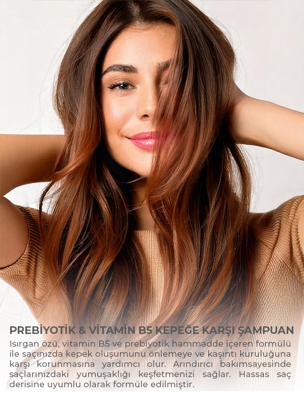 Prebiyotik & Vitamin B5 Kepeğe Karşı Şampuan 1 L