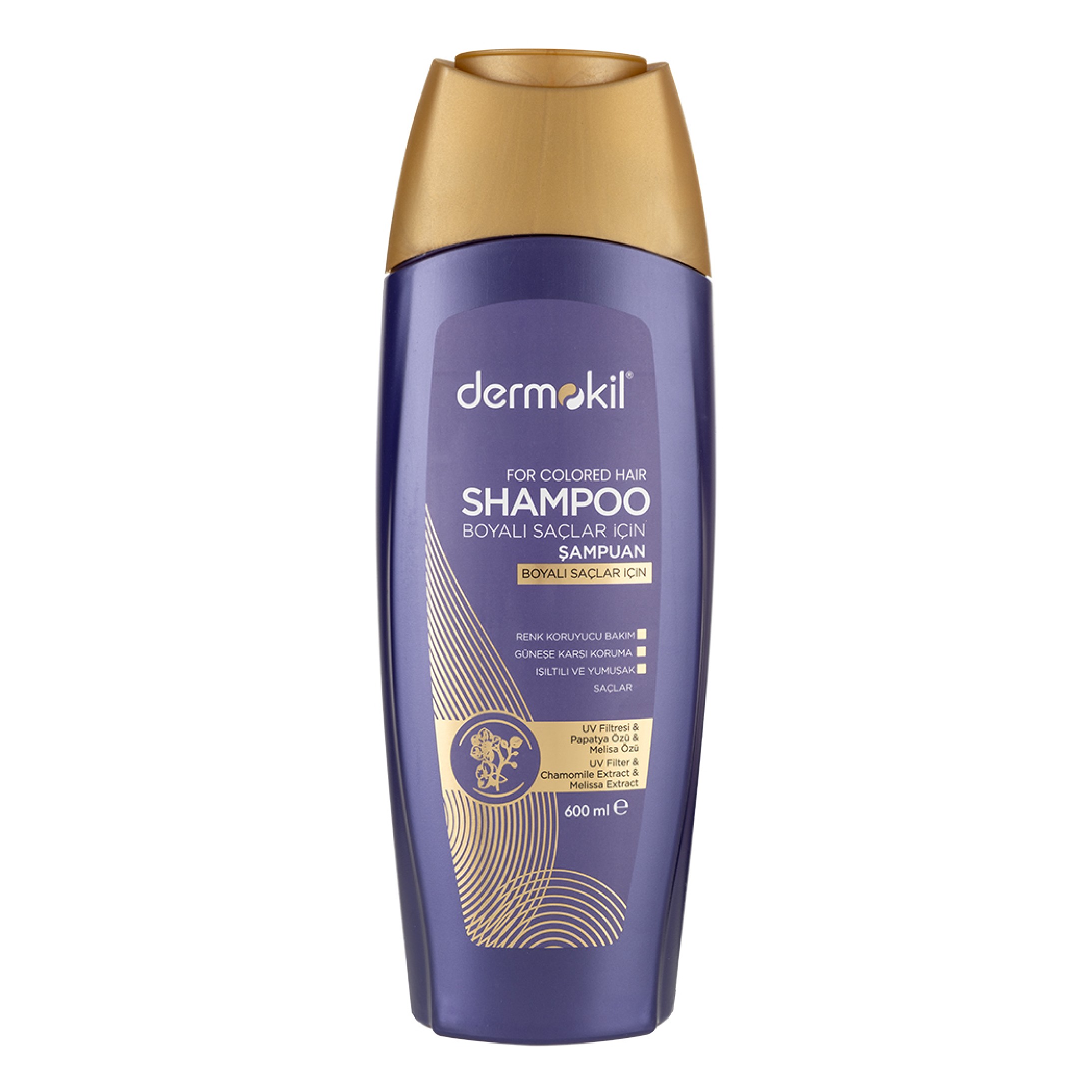 Dermokil Boyalı Saçlar İçin Şampuan 600 ml