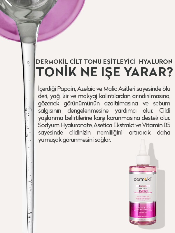 Cilt Tonu Eşitleyici Hyaluron Tonik 200 ml