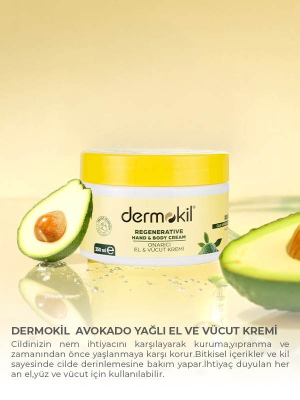 Avokado Yağlı El ve Vücut Kremi 250 ml