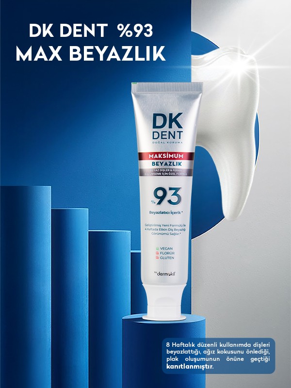 DKDENT %93 Max Beyazlık Diş Macunu