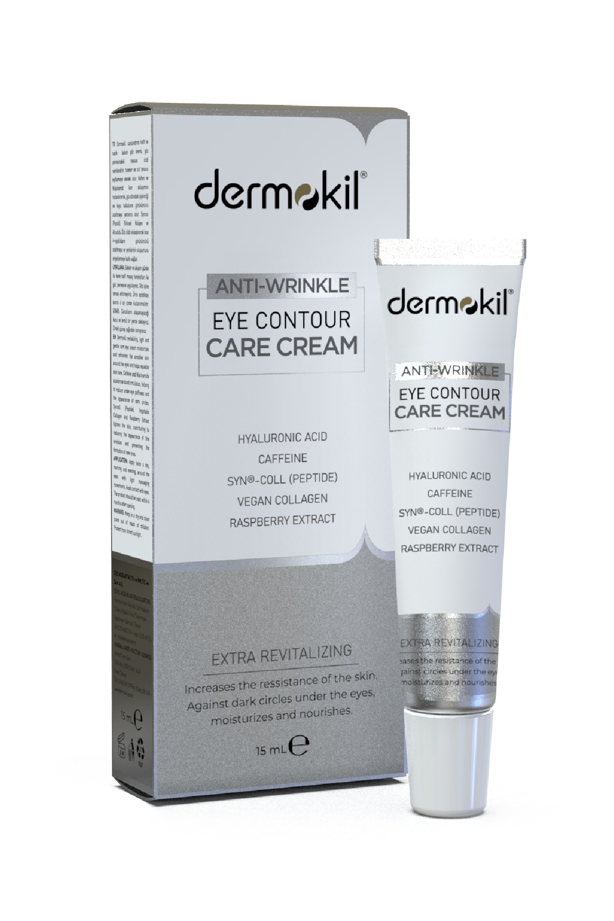 Dermokil Kırışıklık Karşıtı Göz Çevresi Bakım Kremi 15 ml