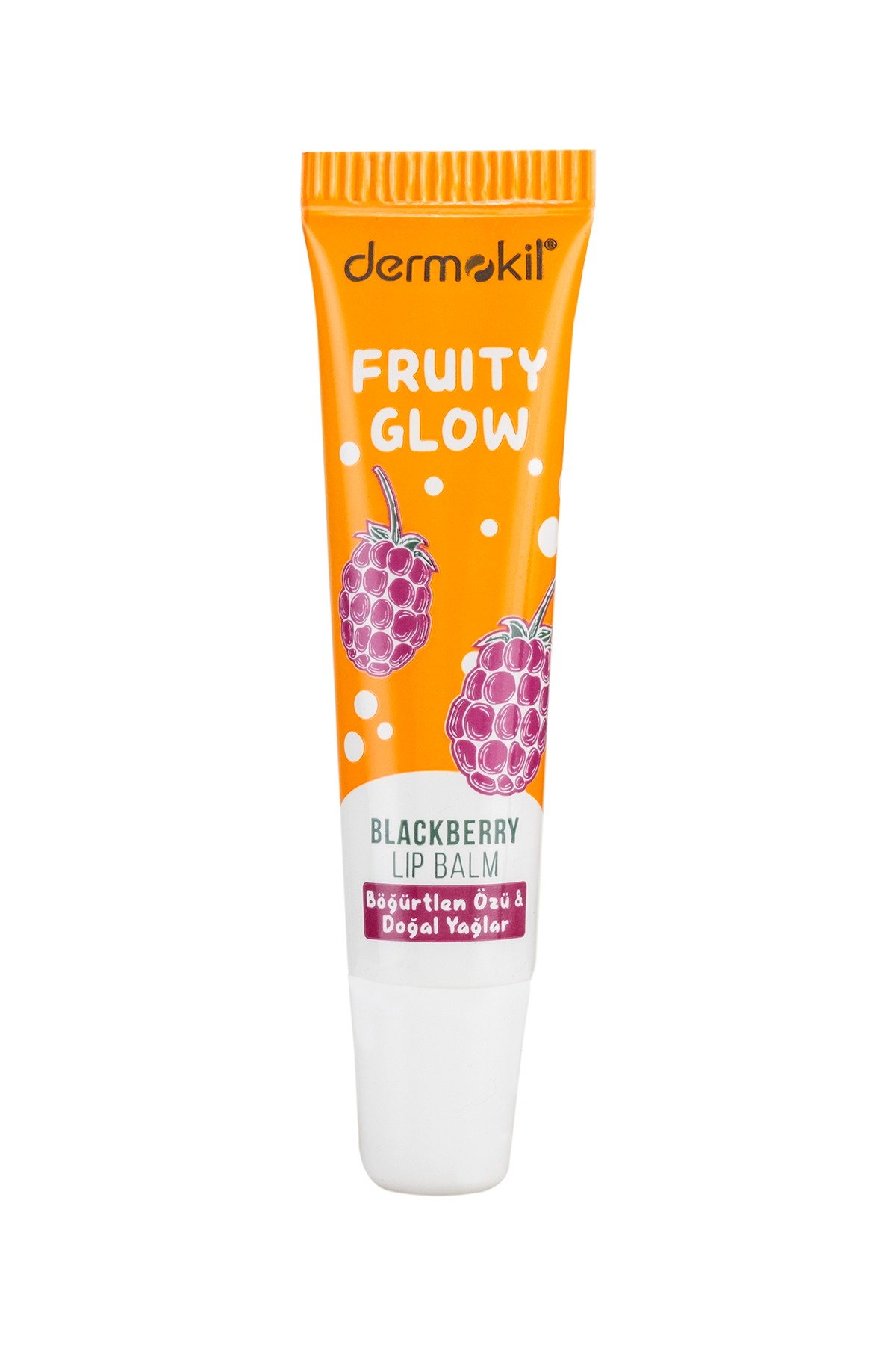 Dermokil blackberry extract and natural oils lip balm 15 ml