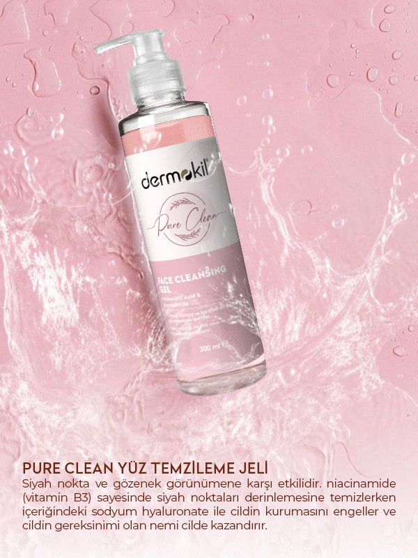 Pure Clean Yüz Temizleme Jeli 300 ml