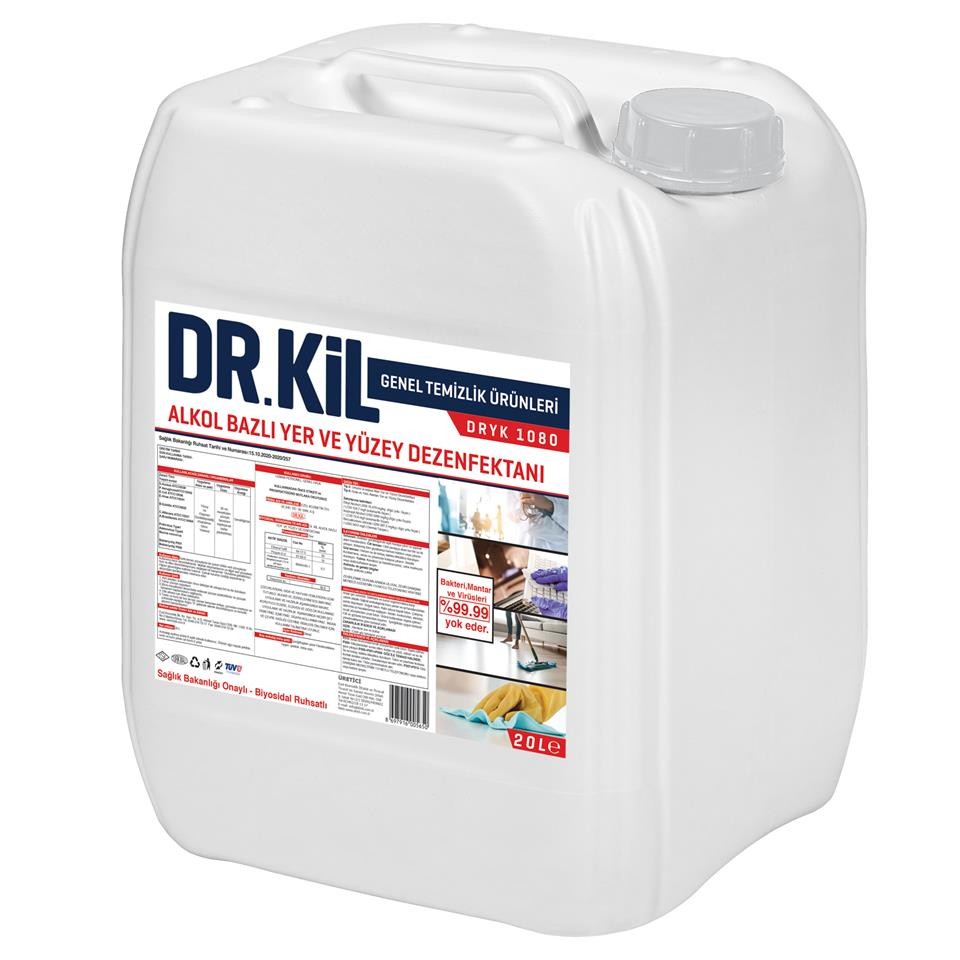 Dr.Kil alcohol -based place and surface disinfectant 20 l