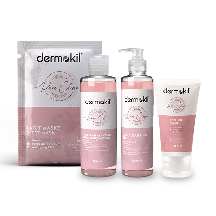 DERMOKİL PURE CLEAN SET